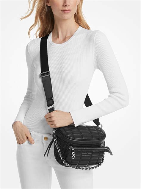 michael kors juliet sling|Slater Medium Quilted Leather Sling Pack .